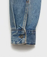 Mango Men's Denim Overshirt