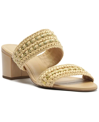 Arezzo Women's Vera Round Toe Dress Sandals