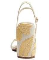 Arezzo Women's Dana Round Toe Dress Sandals