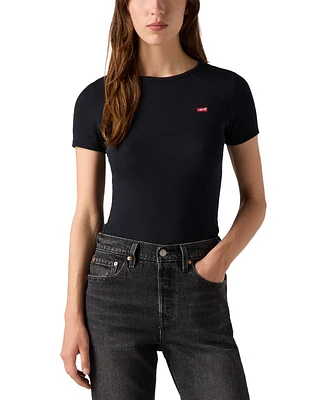Levi's Women's Hayes Slim-Fit Short-Sleeve Crewneck Tee