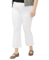 Silver Jeans Co. Plus Suki Mid Rise Curvy Fit Kick Flare