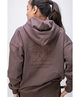 Women's Organic Cotton Slogan Hoodie