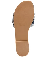 Steve Madden Women's Merla Raffia Buckle Slide Sandals