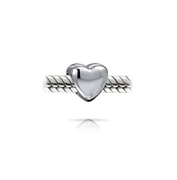 Bling Jewelry Initial Alphabet Bead Charm A-z Heart Sterling Silver European Bracelet