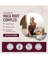 Maca Root Gummies with Natural Peach Flavors, Hormone Balance for Women and Men, SMNutrition, 60ct