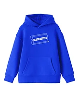 Blockbuster White Logo Youth Royal Blue Hoodie