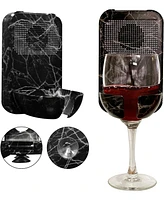 GabbaGoods Waterproof Bath Wine Glass Holder Bluetooth Speaker