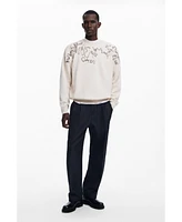 Desigual Men's Embroidered sweatshirt