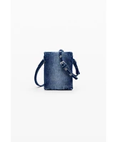 Desigual Women's Medium denim phone holder