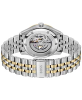 Hugo Boss Men's Principle Skeleton Mech-Automatic Two-Tone Stainless-Steel Watch, 41mm