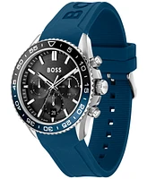 Hugo Boss Men's Runner Quartz Chronograph Silicone Watch