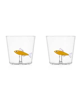 Ichendorf Marine Garden Sardine Tumblers, 11.8 oz, Set of 2