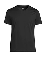 Lands' End Men's Short Sleeve Supima V-Neck Tee