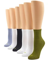 Hue Women's Mini Crew 6 Pack Socks U10227