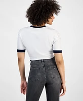 Guess Women's Branded Knot T-Shirt