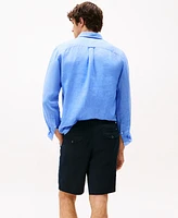 Tommy Hilfiger Men's Big & Tall Brooklyn Linen Drawstring Shorts