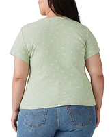 Levi's Plus Hayes Cotton Blend Ditsy Floral T-Shirt