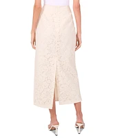 Parker Women's The Londyn Lace Slit-Back Midi Skirt