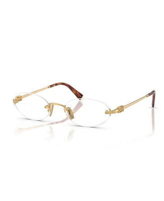 Miu Miu Women's Photochromic Eyeglasses, Mu 53WV