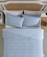 Nautica Floral Park Reversible -Pc. Quilt Set