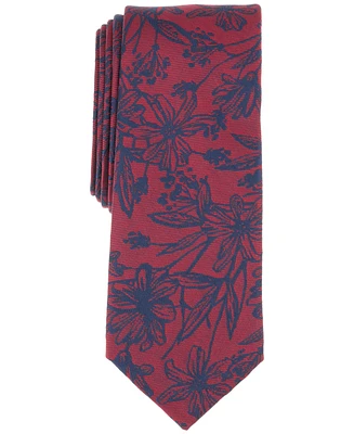 Bar Iii Men's Tudor Floral Tie, Exclusively at Macy's