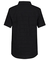 Calvin Klein Big Boys Variegated Dobby Shirt