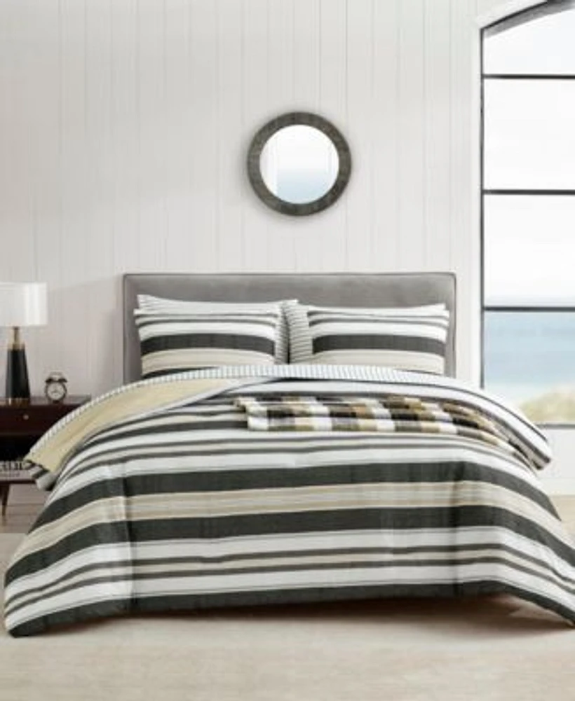 Nautica Prospect Harbor Embossed Comforter Set