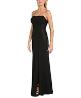Morgan & Company Juniors' Strapless Bustier Gown