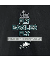 Nike Women's Black Philadelphia Eagles Super Bowl Lix Champions Local T-Shirt