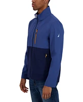 Nautica Men's Zip-Front Lightweight Packable Track Jacket