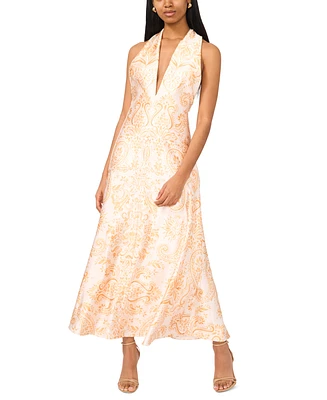 Parker Women's The Nia Printed Halter Maxi Dress