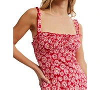 Free People Women's Lucinda Printed Midi Dress