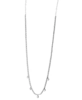 Grown With Love Lab Grown Diamond Dangle 20" Statement Necklace (6 ct. t.w.) in 14k White Gold