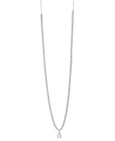 Grown With Love Lab Grown Diamond Pear & Round 20" Statement Necklace (5 ct. t.w.) in 14k White Gold