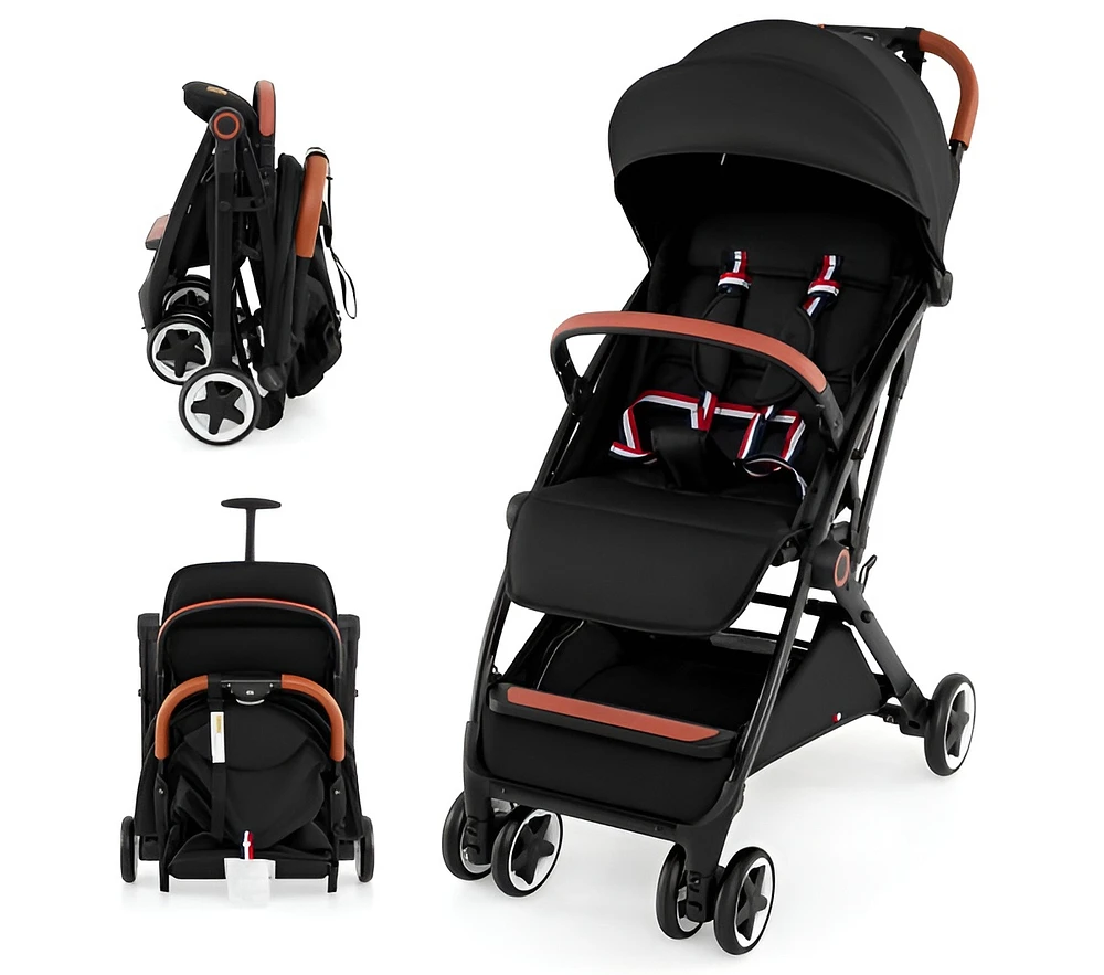 Lightweight Aluminium Frame Baby Stroller with Net