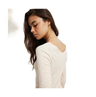 Cotton On Women's Sunday Scoop Long Sleeve
