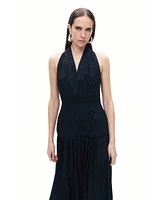 Nocturne Women's Halter Neck Maxi Dress