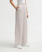 Nvlt Women s Wide Leg Pant with Side Drawcord