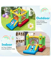 Inflatable Kids Bounce House Fun & Durable Blow-Up Bouncer for Outdoor Play