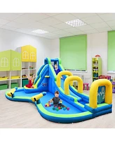 Multifunctional Inflatable Water Bounce House Ultimate Outdoor Playset for Kids