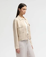 Nvlt Women s Double Pocket Shacket