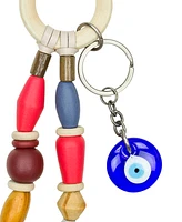 Patricia Nash Wooden Bead Bag Charm