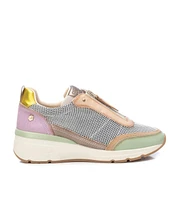 Carmela Collection Women's Leather Casual Sneakers By Xti