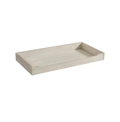 Westwood Design Beck Modern Style Wood Changer Topper in Willow Gray