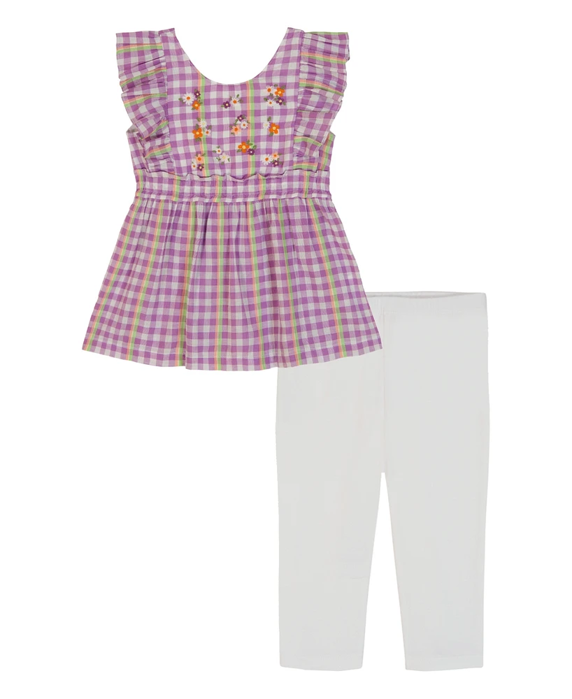 Kids Headquarters Baby Girl 2-Piece Top and Leggings Set