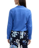 Ellen Tracy Women's Tie Front Shirt