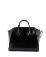 Pre-Owned Givenchy Antigona Bag Glazed Leather