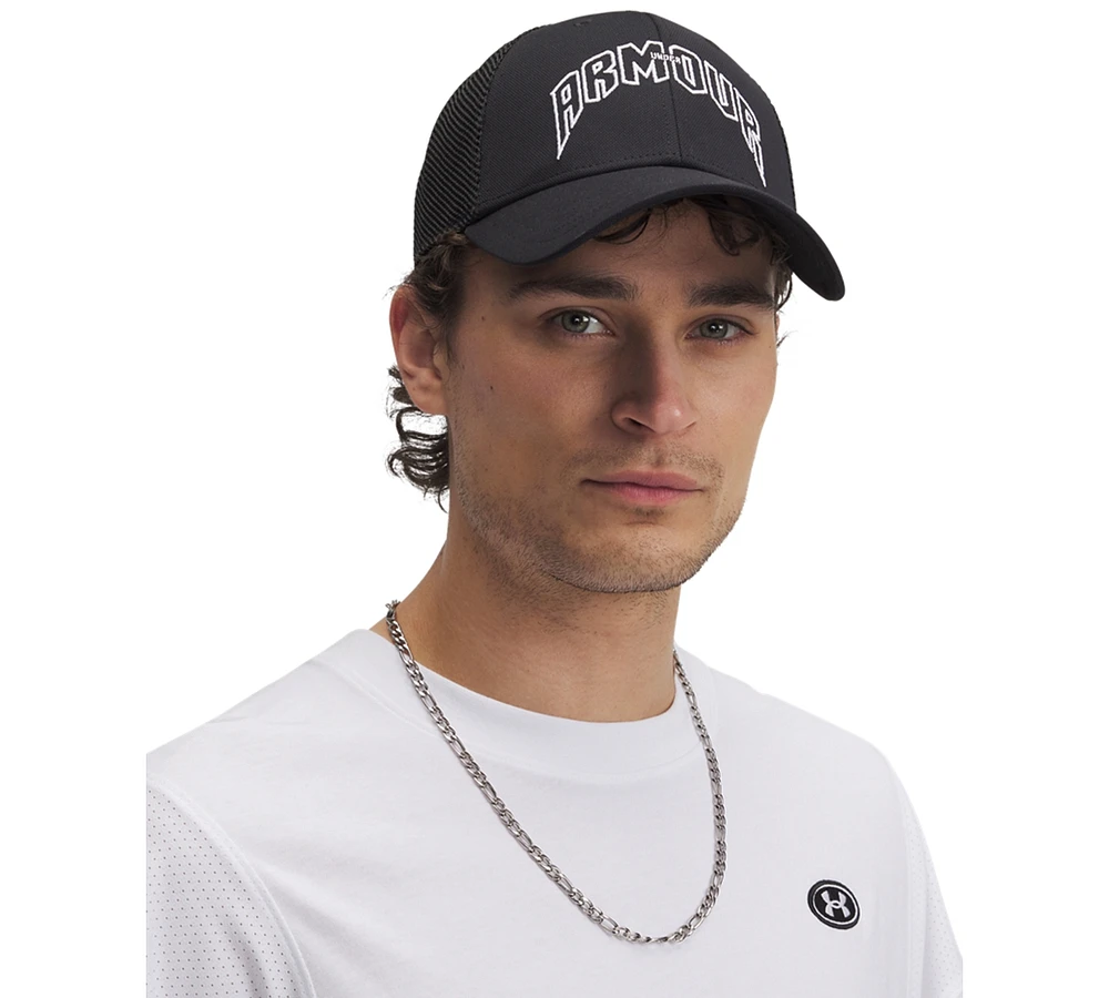 Under Armour Men's Blitzing Trucker Hat