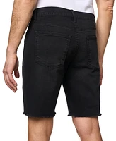 Lazer Men's Zack Slim-Fit Stretch Rip & Repair 9-1/2" Denim Shorts