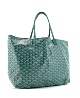 Pre-Owned Goyard Gm Saint Louis Tote Coated Canvas